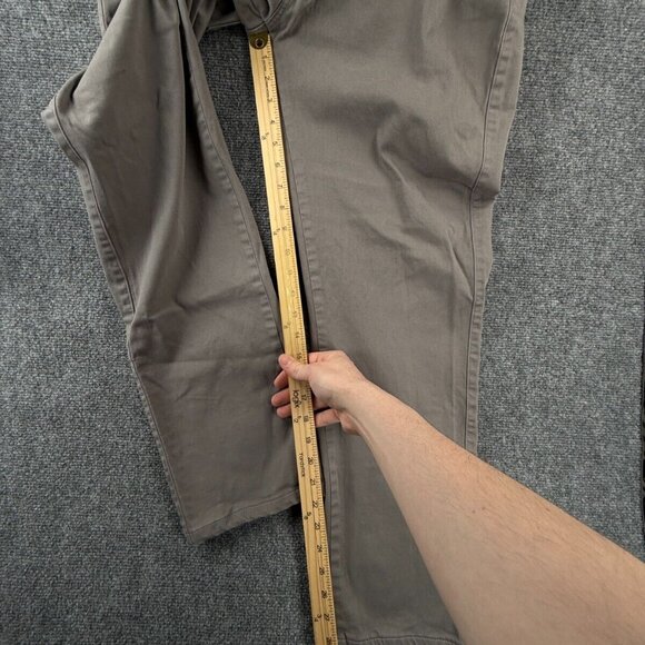 Peter Millar Pants Men Gray Size 35 Golf Cotton Modal Spandex Stretch Active - Picture 6 of 16